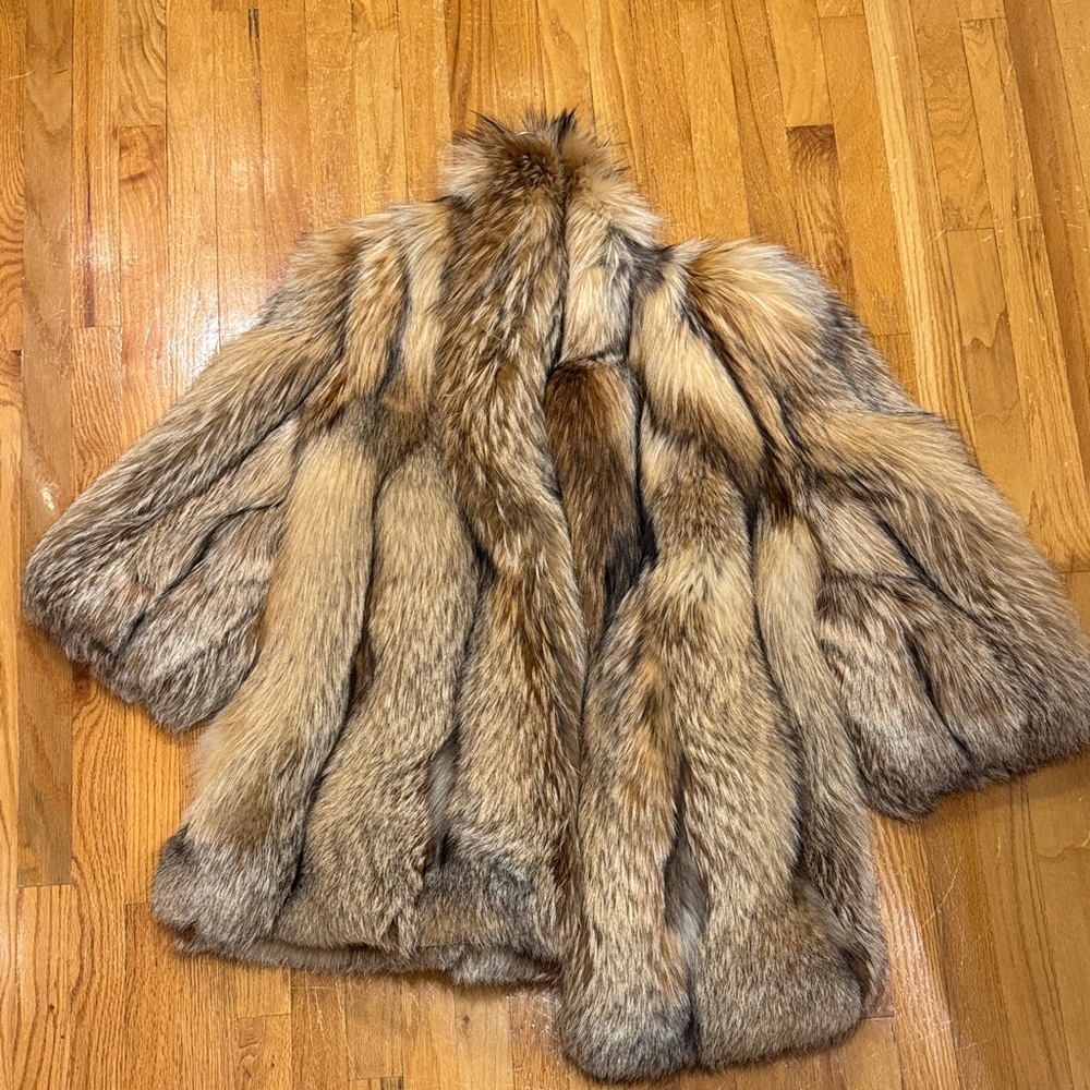 Luxurious Fox Fur Coat